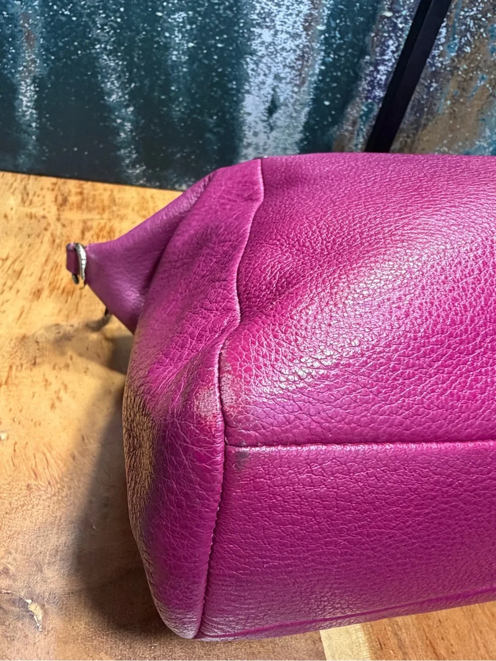 Coach Barbiecore 2016 Small Kelsey Fuchsia Pebbled Leather Satchel